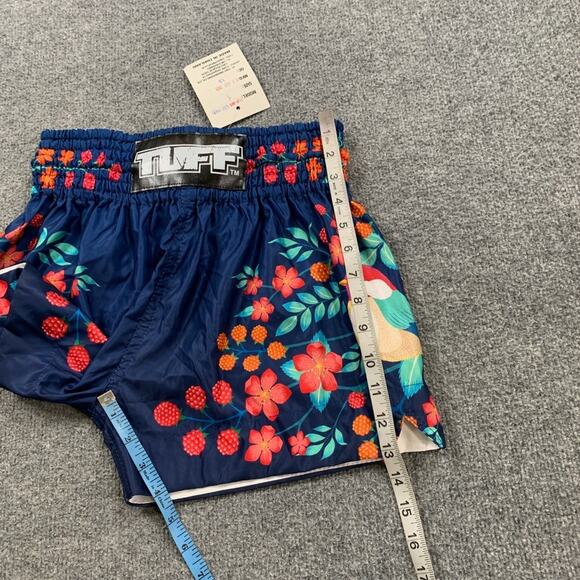 Tuff Sport Shorts Womens S Small Multi Muay Thai Boxing MMA Nightingale Bird - Picture 5 of 11